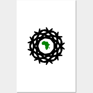 Africa - The African continent Posters and Art